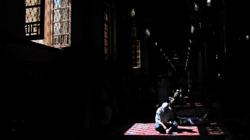 Mescid-i Nebevi'den muhteşem kareler