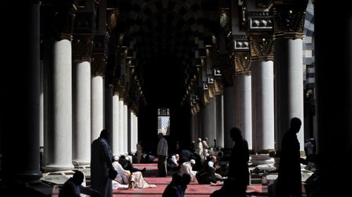 Mescid-i Nebevi'den muhteşem kareler