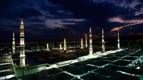 Mescid-i Nebevi'den muhteşem kareler