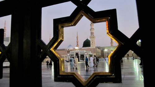 Mescid-i Nebevi'den muhteşem kareler