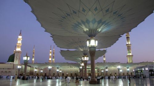 Mescid-i Nebevi'den muhteşem kareler