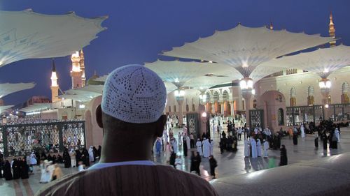 Mescid-i Nebevi'den muhteşem kareler