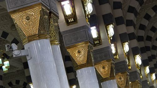 Mescid-i Nebevi'den muhteşem kareler