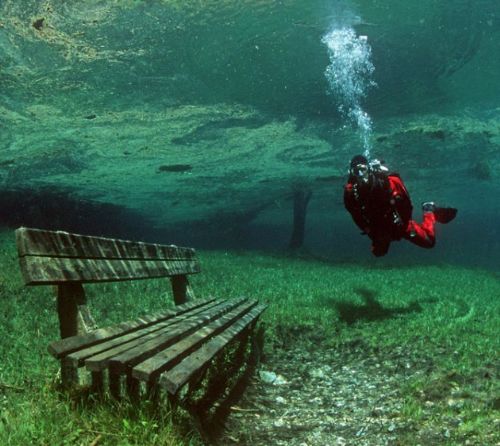 Avusturya'daki Yeşil Göl