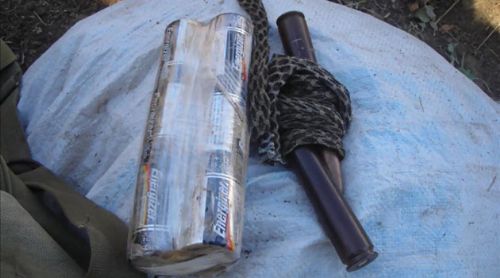 Roketatar ve telsiz kodları bulundu