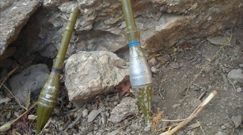 Roketatar ve telsiz kodları bulundu