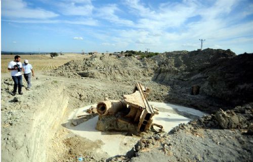 Çanakkale'nin tarihi topları günyüzüne çıktı
