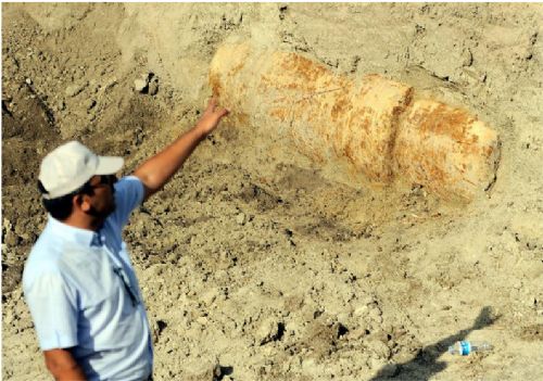 Çanakkale'nin tarihi topları günyüzüne çıktı