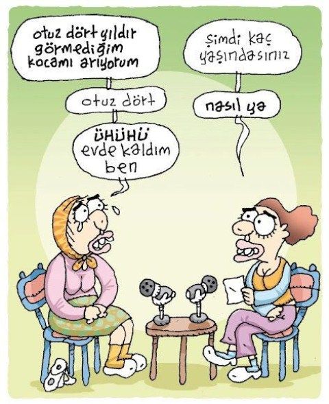 Kahkaha krizine sokan karikatürler