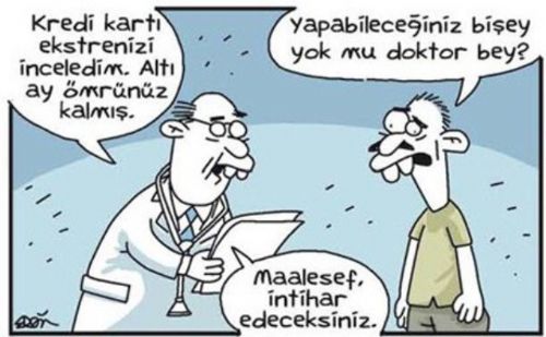 Kahkaha krizine sokan karikatürler