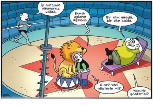 Kahkaha krizine sokan karikatürler