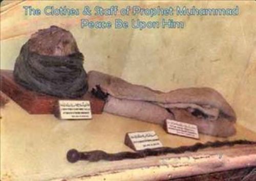 Peygamberimizin kişisel eşyaları