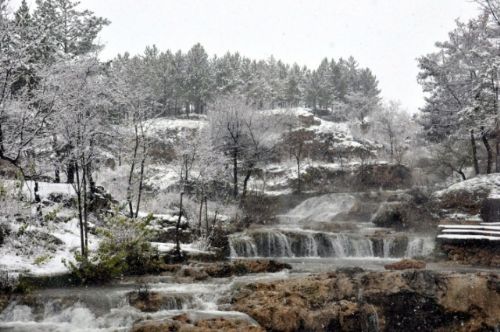 Yurt genelinden kar manzaraları