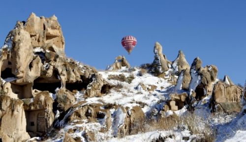 Yurt genelinden kar manzaraları