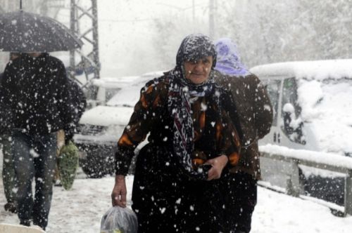 Yurt genelinden kar manzaraları