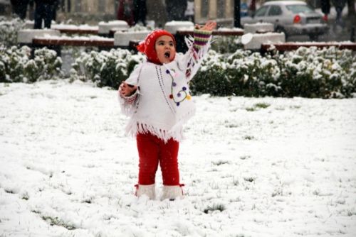 Yurt genelinden kar manzaraları