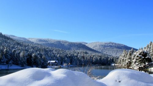 Yurt genelinden kar manzaraları