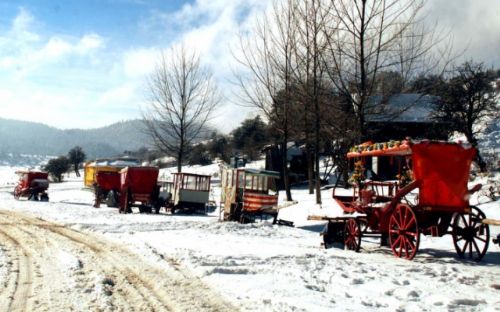 Yurt genelinden kar manzaraları