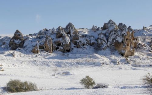 Yurt genelinden kar manzaraları