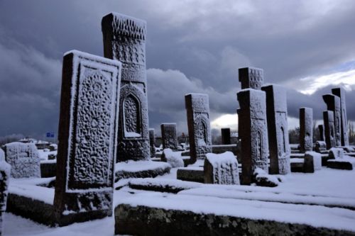 Yurt genelinden kar manzaraları