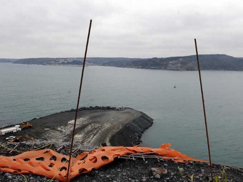 3. Köprü inşaatından ilk görüntüler