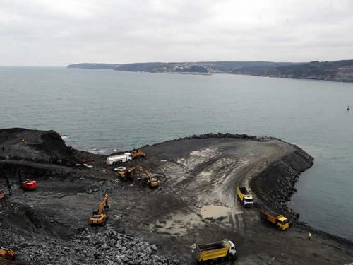 3. Köprü inşaatından ilk görüntüler