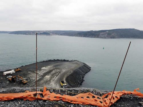 3. Köprü inşaatından ilk görüntüler