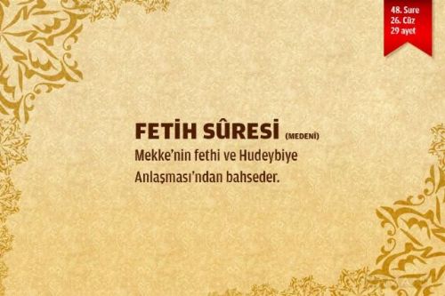 Sure isimlerinin manalarını biliyor musunuz?