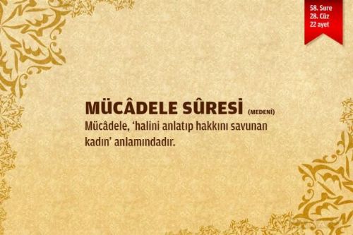 Sure isimlerinin manalarını biliyor musunuz?