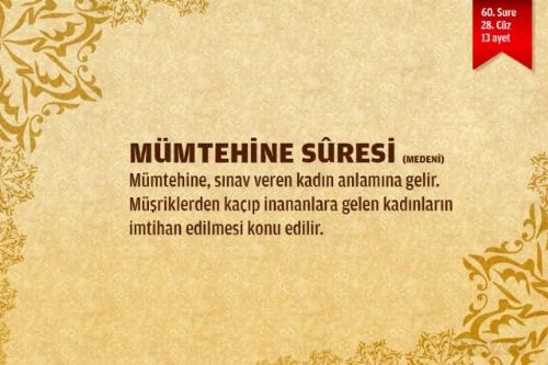 Sure isimlerinin manalarını biliyor musunuz?