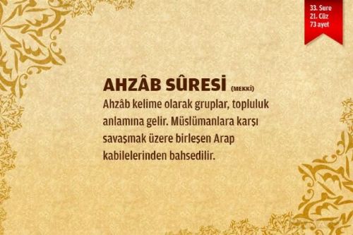 Sure isimlerinin manalarını biliyor musunuz?