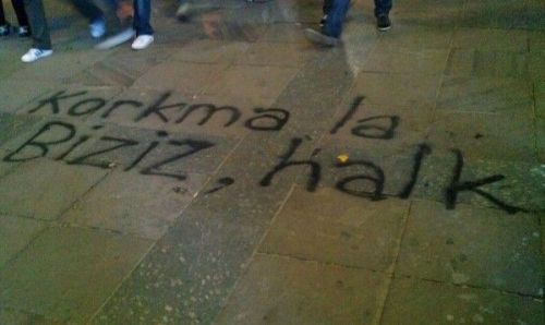 Gezi Parkı eylemlerinde öne çıkan ilginç pankartlar