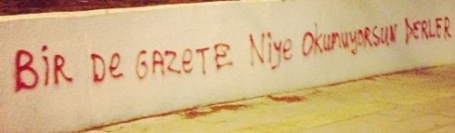 Gezi Parkı eylemlerinde öne çıkan ilginç pankartlar