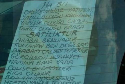 Yurdum insanının komik ilanları