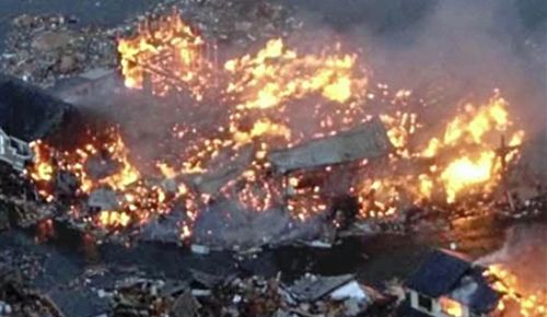 Japonya'dan deprem görüntüleri