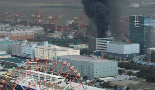 Japonya'dan deprem görüntüleri