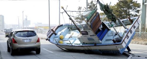 Japonya'nın tsunami sonrası görüntüleri