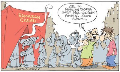 Tıklanma rekoru kıran Ramazan karikatürleri