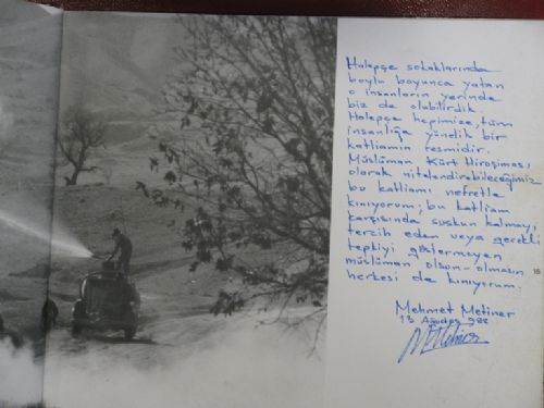 Bugün günlerden Halepçe!