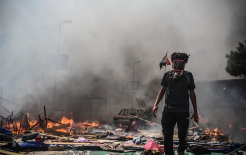 Katliamdan dehşet kareler