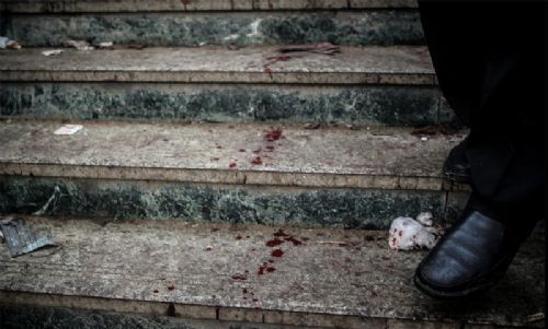 Katliamdan dehşet kareler