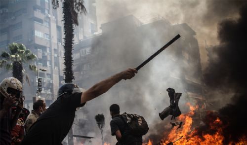 Katliamdan dehşet kareler