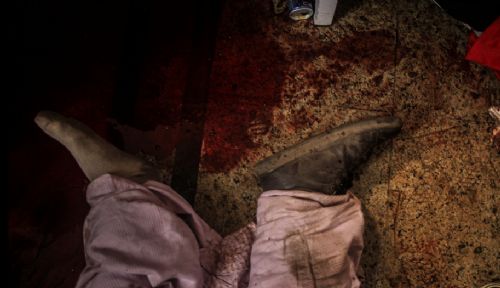 Katliamdan dehşet kareler