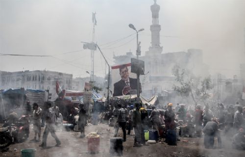 Katliamdan dehşet kareler