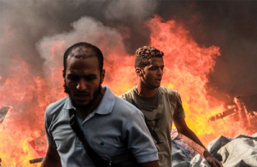 Katliamdan dehşet kareler