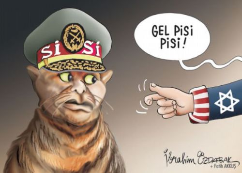 Karikatürlerle Mısır katliamı