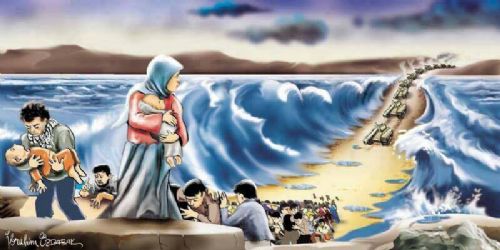 Karikatürlerle Mısır katliamı