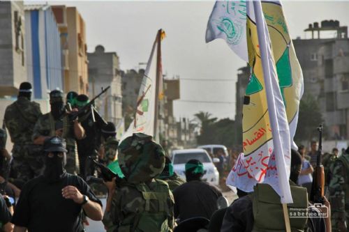 İzzeddin Kassam Tugayları sokaklarda