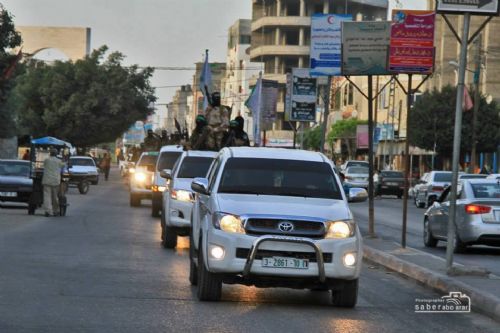 İzzeddin Kassam Tugayları sokaklarda