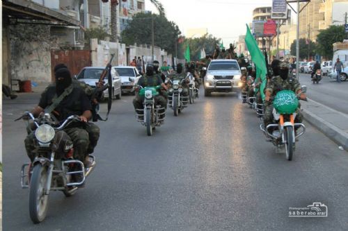 İzzeddin Kassam Tugayları sokaklarda